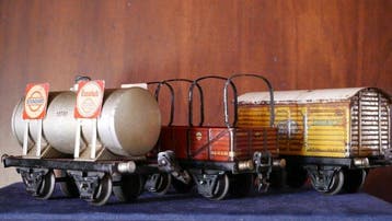 Märklin - Blikken speelgoed - Esso 1670/Fyffes Jamaica