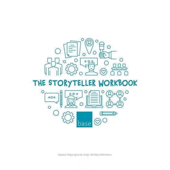 Base Academy - The Storyteller Workbook - hard cover, Boeken, Taal | Engels, Zo goed als nieuw, Verzenden