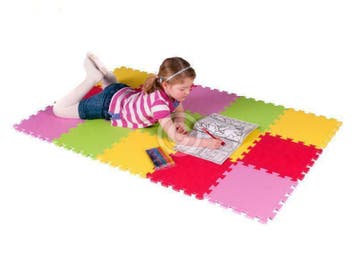 Speelmat van 30 vloertegels (van 1,2 cm dik) in div. kleuren, Kinderen en Baby's, Ophalen of Verzenden, Nieuw, Speelkleed