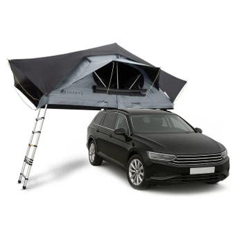 Daktent Lago - 2-personen - Incl. Matras - Zwart / Grijs - 1, Verzenden, Nieuw