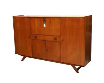 Een kersenhouten dressoir, 20e eeuw, Huis en Inrichting, Kasten | Dressoirs, Gebruikt
