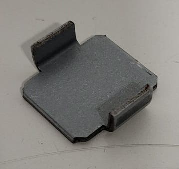 Legbordhaakje voor Bisley kast, aluminium, (per stuk)., Ophalen, Nieuw in verpakking
