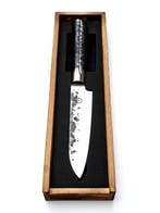 Santoku Knife - 440C Japanese Stainless Steel - Forged and, Antiek en Kunst