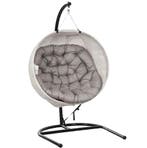 Nieuwe Hangstoel – Ei Stoel met Standaard – Zandbruin zwart, Huis en Inrichting, Stoelen, Verzenden, Nieuw