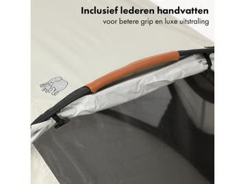 Deryan Peuter Luxe Campingbedje - Inclusief zelfopblaasbare, Verzenden, Zo goed als nieuw