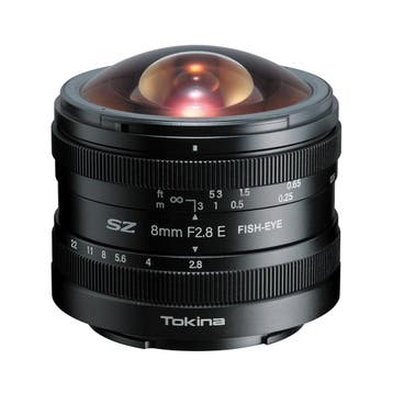 Tokina SZ 8mm f/2.8 MF E, Ophalen of Verzenden, Nieuw