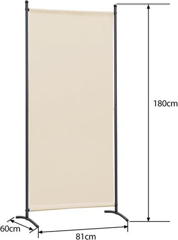 2dekans | Angel Living Paravent - 1-delig - 80x180 cm -, Ophalen of Verzenden, Zo goed als nieuw