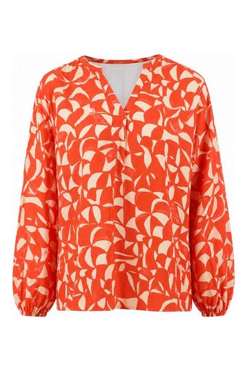 Esqualo Blouse in maat 40 Rood, Esqualo, Verzenden, Zo goed als nieuw, Rood