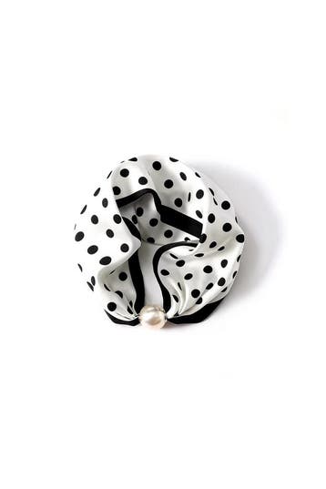 Zomerse stippensjaal met polkadot motief | Licht & Ademend, Verzenden, Nieuw