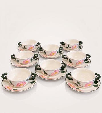 Villeroy & Boch - Eetservies (16) - Porselein - Wildrose