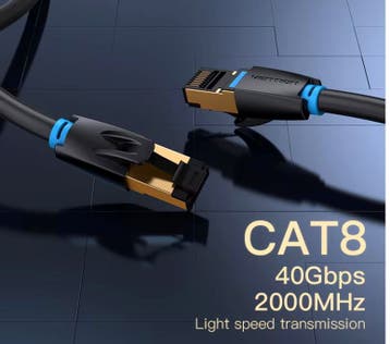 Cat8 Ethernet Kabel 40Gbps SFTP – RJ45 Netwerkkabel, Computers en Software, Verzenden, Nieuw