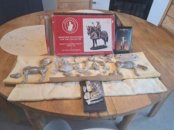 Militaire miniatuur beeldjes - Chevalier gothique allemand, Nieuw