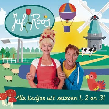 cd - juf roos - ALLE LIEDJES UIT SEIZOEN 1, 2 EN 3! (nieuw), Verzenden, Zo goed als nieuw