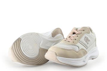 Tommy Hilfiger Sneakers Meisjes in maat 36 Wit, Verzenden, Jongen of Meisje, Schoenen, Tommy Hilfiger