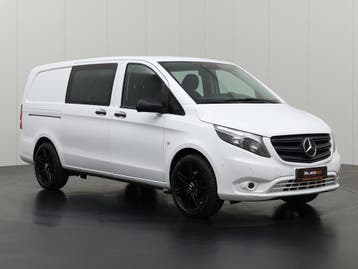 Zakelijke Lease |  Mercedes-Benz Vito 119CDi Automaat Lang 4, Automaat, Stof, Gebruikt, Wit