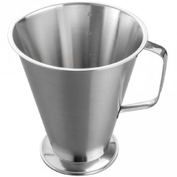 Maatbeker RVS 2 liter, Verzenden, Nieuw