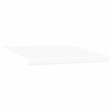 Vervangingsdoek zonnescherm 380x295cm Wit - 66% korting, Overige typen, Ophalen of Verzenden, Zo goed als nieuw, 150 tot 300 cm