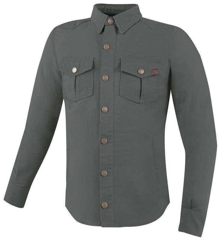 Bogotto Furrow Groen Motorshirt, Motoren, Kleding | Motorkleding, Heren, Nieuw met kaartje, Jas | textiel, Verzenden