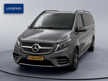 Mercedes-Benz V-Klasse 250d DC 4-MATIC Extra Lang AMG-Line A, Automaat, Gebruikt, Diesel, Zilver of Grijs