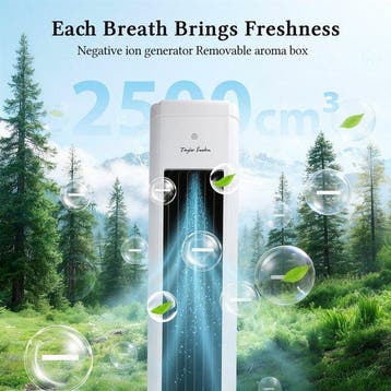 Aircooler - Luchtkoeler - Torenventilator - Ventilator - Wit, Verzenden, Zo goed als nieuw