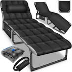 Veldbed - 1 Persoons - Kampeerbed - Stretcher - Zwart - Till, Verzenden, Zo goed als nieuw