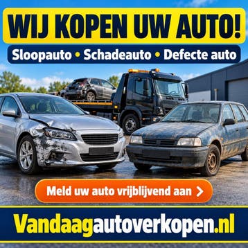 VandaagAutoVerkopen.nl – Sloopauto &amp; Schadeauto Inkoop