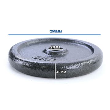 20kg Halterschijven Gietijzer | 2x10kg | Laatste Stuks!, Overige typen, Ophalen of Verzenden, Metaal, Armen