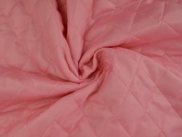 10 meter gewatteerde voering - Roze, Hobby en Vrije tijd, 120 cm of meer, Ophalen of Verzenden, Roze, Polyester