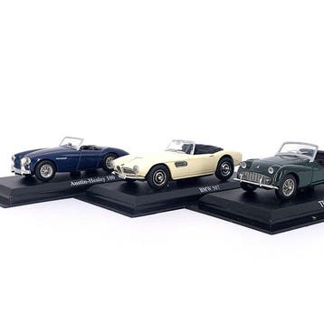 1:43 - Modelauto (3) - 3 official collectible models - BMW, Nieuw