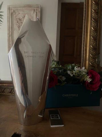 Christofle, Gallia - Lino Sabattini - Vaas - Verzilverd