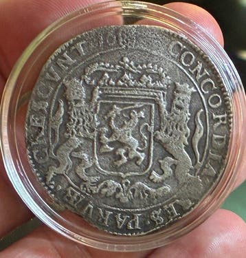 Nederland, Amsterdam Zilveren Rijder of Dukaton 1672 /