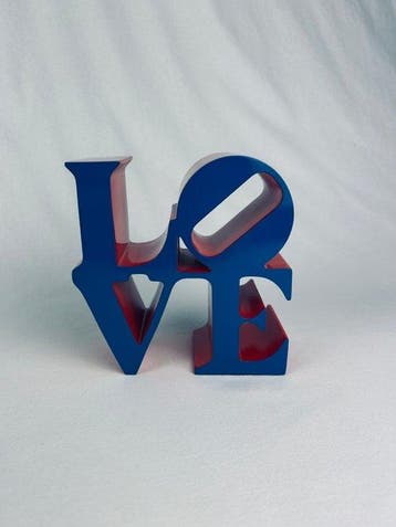 Editions Studio - Robert Indiana (1928-2018) - sculptuur,, Nieuw