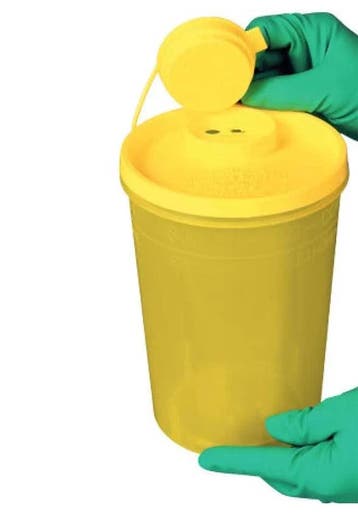 Servobox naaldencontainer - 2000 ml - 100 stuks, Verzenden, Nieuw