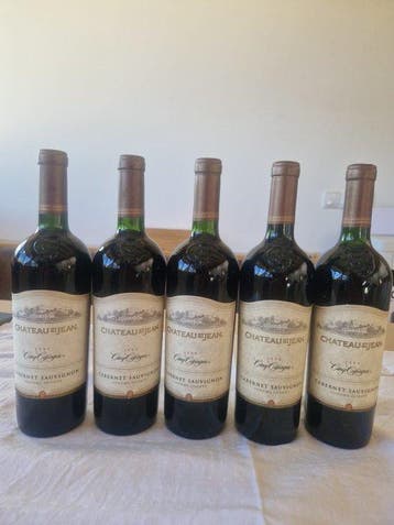 1997 x2, 1999 x3 Chateau St Jean Cinq Cepages - Sonoma, Nieuw