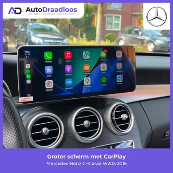 Mercedes Groter CarPlay Scherm | A B C E Klasse CLA GLA GLC, Ophalen of Verzenden, Nieuw