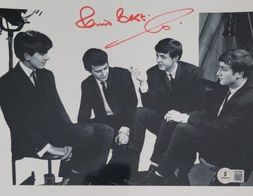 The Beatles - Pete Best - Foto gesigneerd door Pete Best -, Nieuw in verpakking