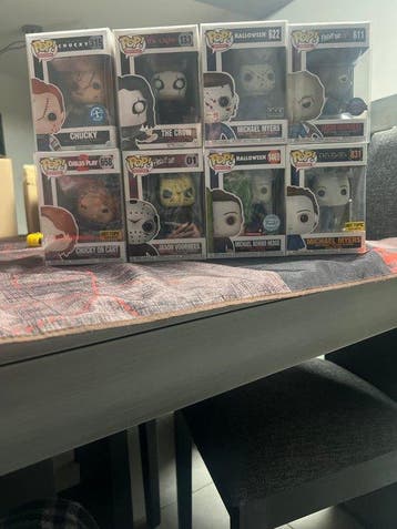 Funko - Funko Pop Chucky, The Crow, Jason Voorhees, Michael