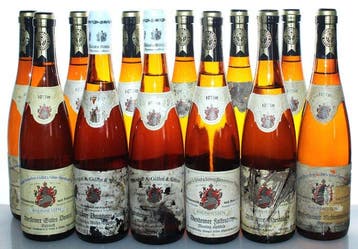 1971 + 1973 Auslese + Spätlese + Kabinett - Weingut Gillot -, Nieuw