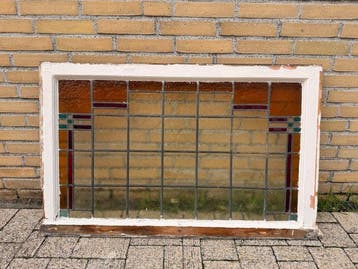 Glas-in-loodraam - 1930-1940