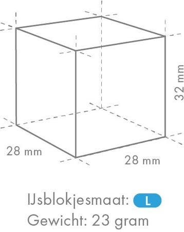 HOSHIZAKI IM-100CNE-HC IJSBLOKJESMACHINE, AUTONOOM, Verzenden, Nieuw in verpakking