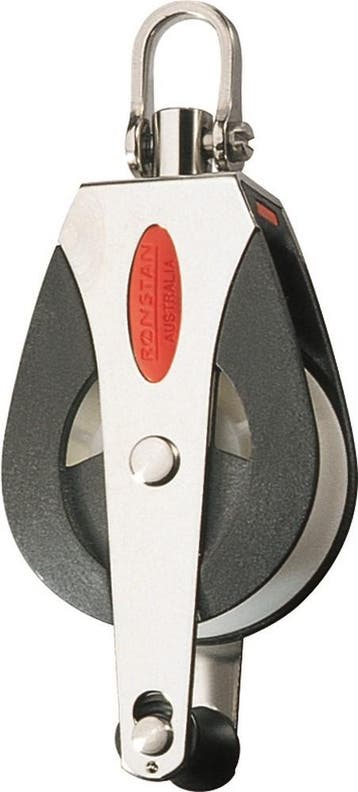 Ronstan 50mm, Enkel blok met Swivel en Hondsvot Rf51110, Ophalen of Verzenden, Nieuw