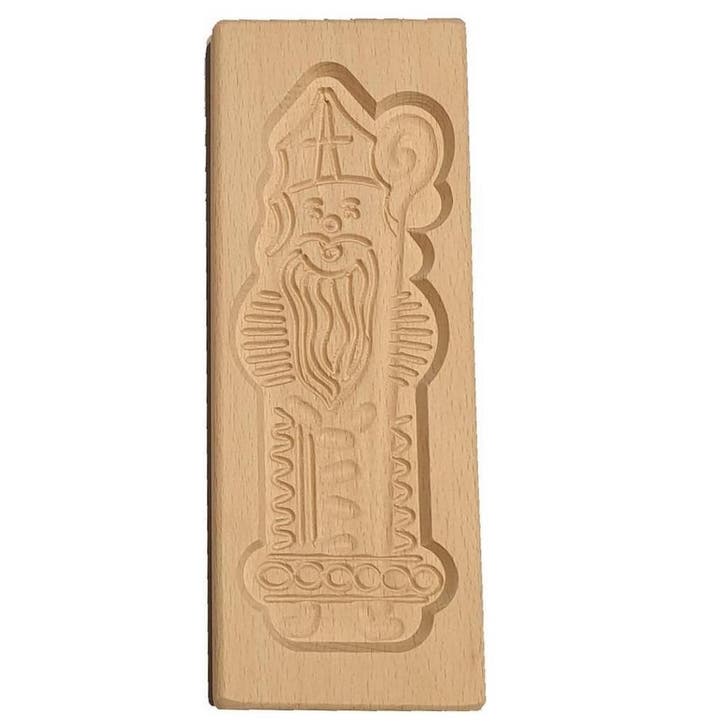 Speculaasplank Sint 19x8cm., Hobby en Vrije tijd, Taarten en Cupcakes maken, Nieuw, Verzenden