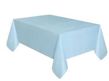 Tafelkleed  Lichtblauw - 140x274 cm, Ophalen of Verzenden, Nieuw