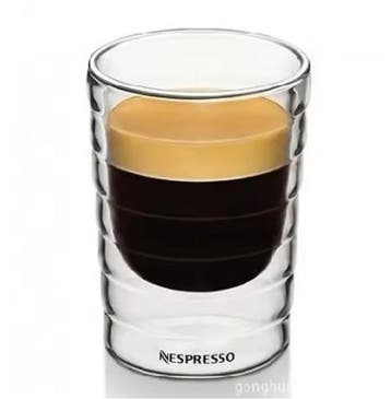 Dubbelwandige Glazen Koffiebeker voor Espresso Thee, Verzenden, Nieuw