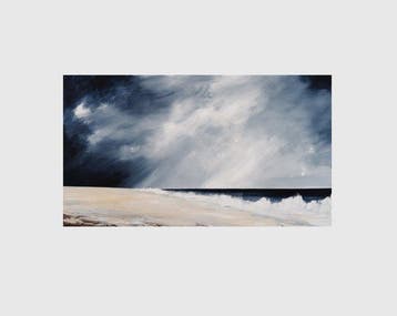 Matthieu van Riel - Vlieland, donkere lucht