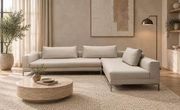 NIEUW Design on Stock Aikon Lounge Hoekbank | NP €7.500, Design Bank Bankstel Zetel Hoekbank Design on Stock, Hoekbank, Ophalen of Verzenden