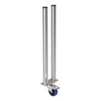 FORTEX STAGE750 dubbele poot met zwenkwiel/rem podiumhoogte, Verzenden, Nieuw