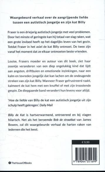 Billy de kat 9789044351699 Louise Booth, Verzenden, Zo goed als nieuw, Louise Booth