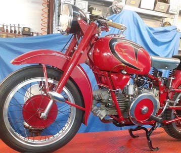 Moto Guzzi - Falcone Sport - 500 cc - 1964, Motoren