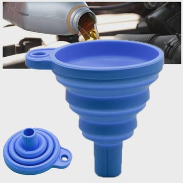 Universele Silicone Opvouwbare Trechter voor Auto Olie en Vl, Verzenden, Nieuw